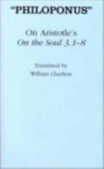 Hardcover On Aristotle's "on the Soul 3.1-8" Book