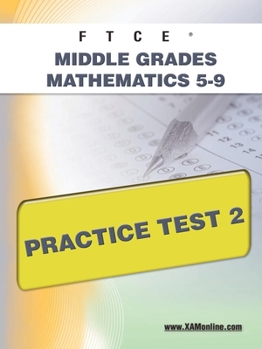 Paperback FTCE Middle Grades Math 5-9 Practice Test 2 Book