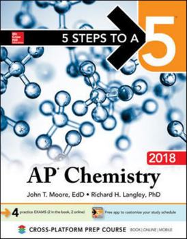 Paperback 5 Steps to a 5: AP Chemistry 2018 Book