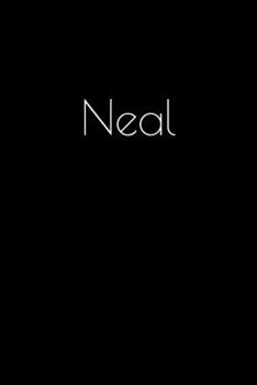 Paperback Neal: Notebook / Journal / Diary - 6 x 9 inches (15,24 x 22,86 cm), 150 pages. Personalized for Neal. Book