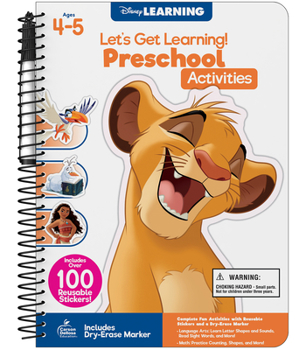 Paperback Let's Get Learning! Preschool Activities Book