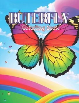 Paperback butterfly: Coloring book