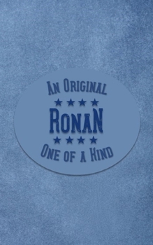 Paperback Ronan: Personalized Writing Journal for Men Book