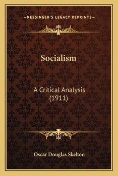 Paperback Socialism: A Critical Analysis (1911) Book