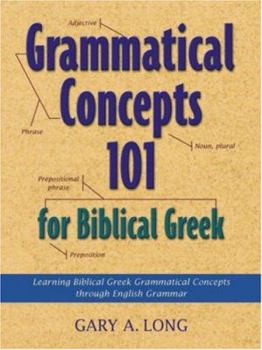 Paperback Grammatical Concepts 101 for Biblical Greek: Learning Biblical Greek Grammatical Concepts Through English Grammar Book