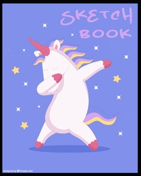 SKETCH BOOK: A Large Notebook With Blank Paper for Drawing, Writing, Painting, Sketching, 100 Pages, 8x10