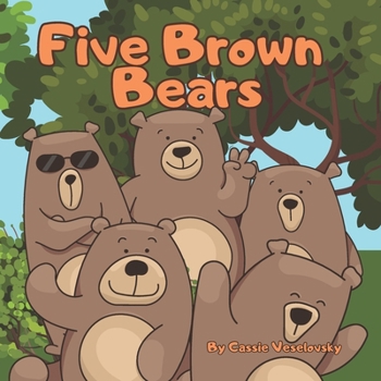 Paperback Five Brown Bears Book