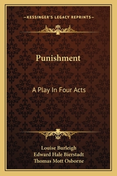 Paperback Punishment: A Play In Four Acts Book