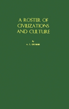 Hardcover A Roster of Civilizations and Culture Book