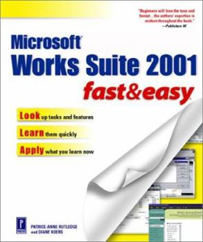 Paperback Microsoft Works Suite 2001 F& Book