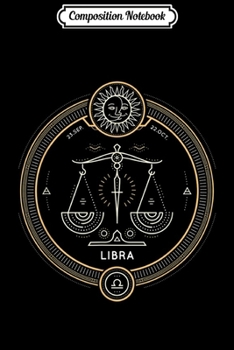 Paperback Composition Notebook: Libra - Libra Journal/Notebook Blank Lined Ruled 6x9 100 Pages Book