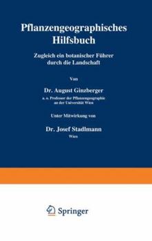 Paperback Pflanzengeographisches Hilfsbuch: Zugleich Ein Botanischer Führer Durch Die Landschaft [German] Book