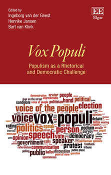 Hardcover Vox Populi: Populism as a Rhetorical and Democratic Challenge Book