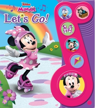 Hardcover Disney Junior Minnie: Let's Go! Sound Book [With Battery] Book