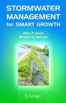 Hardcover Stormwater Management for Smart Growth Book