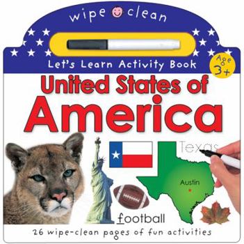 Board book United States of America Let's Learn Activity Book [With Pen] Book