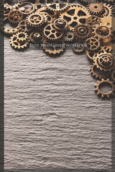 Paperback Elite Series LIned Notebook: 150-page Lined Work Decor Notebook to write in, with individually numbered pages and Metric/Imperial conversion charts Book