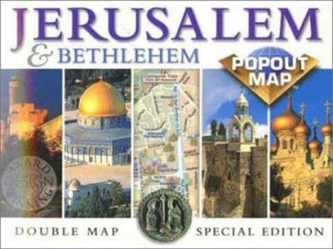 Jerusalem  &  Bethlehem Popout Map: Double Map : Special Edition (Popout Maps)