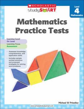 Paperback Mathematics Practice Tests, Level 4 Book
