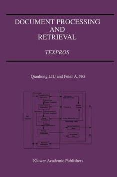 Paperback Document Processing and Retrieval: Texpros Book