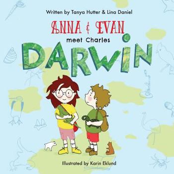 Paperback Anna & Evan Meet: Charles Darwin Book