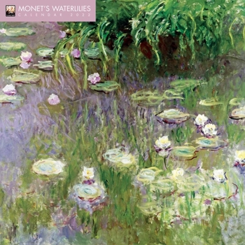 Calendar Monet's Waterlilies Wall Calendar 2022 (Art Calendar) Book