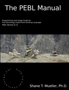 Paperback The PEBL Manual Book