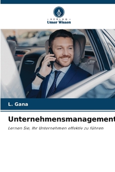 Paperback Unternehmensmanagement [German] Book