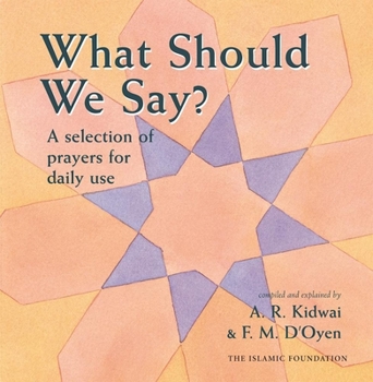 Hardcover What Should We Say? Book