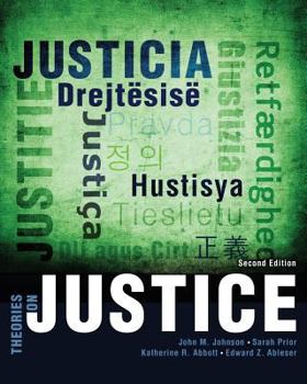 Paperback Theories on Justice Book