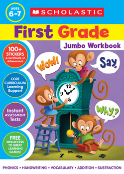 First Grade Jumbo Workbook