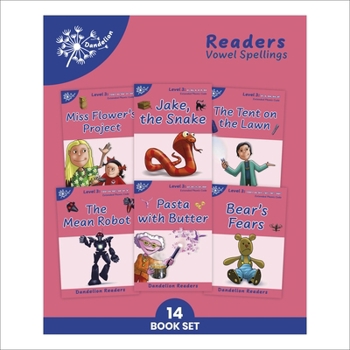 Paperback Phonic Books Dandelion Readers Vowel Spellings Level 3 (Four to five vowel teams for 12 different vowel sounds ai, ee, oa, ur, ea, ow, b'oo't, igh, l' Book