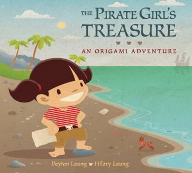 Hardcover The Pirate Girl's Treasure: An Origami Adventure Book