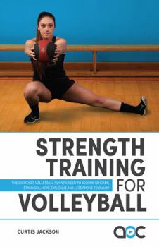 Spiral-bound Strength Training for Volleyball Book