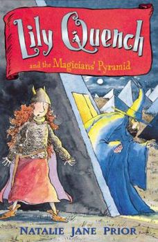Paperback Lily Quench and the Magician's Pyramid Book