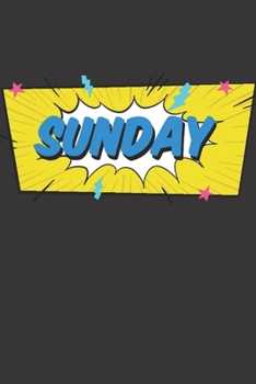 Paperback Sunday: Blank Lined Journal to Write in For Work or Office Funny Notebooks for Adults Book