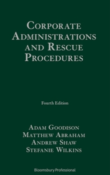 Hardcover Corporate Administrations and Rescue Procedures Book