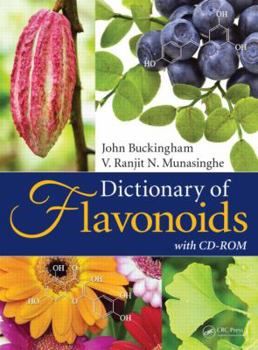 Hardcover Dictionary of Flavonoids [With CDROM] Book