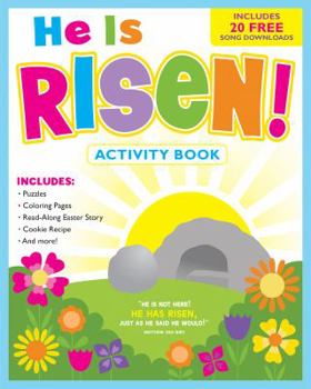Paperback He Is Risen!: Activity Book and Free Music Download Book