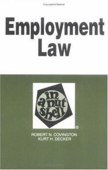 Paperback Employment Law in a Nutshell Book