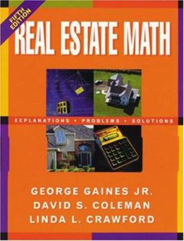 Paperback Real Estate Math: What You Need to Know Book