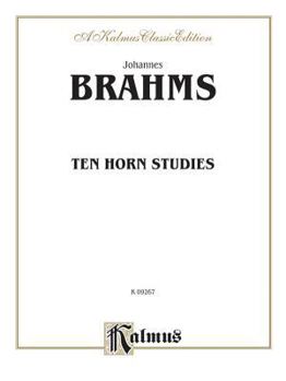 Paperback Ten Horn Studies, Op. Posth Book