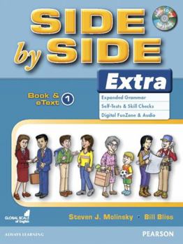 Paperback Side by Side Extra 1 Book & Etext with CD [With CD (Audio)] Book