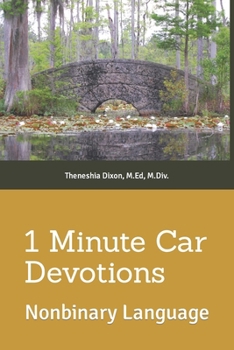 Paperback 1 Minute Car Devotions: Nonbinary Language Book