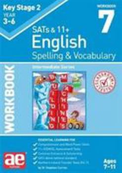 Paperback KS2 Spelling & Vocabulary Workbook 7: Intermediate Series Book
