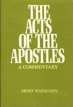 Hardcover Acts of the Apostles: A Commentary (English and German Edition) Book