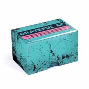 Hardcover Knock Knock Grateful AF Deck Book