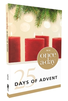 Paperback Niv, Once-A-Day 25 Days of Advent Devotional, Paperback Book