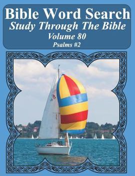 Paperback Bible Word Search Study Through The Bible: Volume 80 Psalms #2 [Large Print] Book