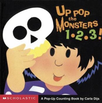 Paperback Up Pop The Monsters 1-2-3 Book